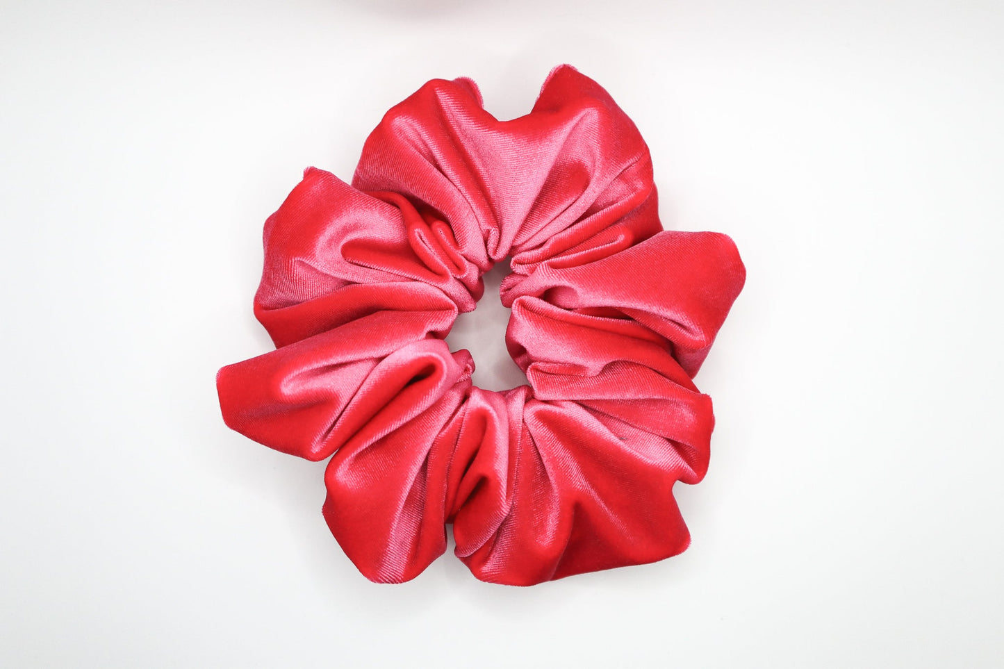Hailey Velvet Scrunchie in Rose Pink • Oversized or Mini ♡🌸