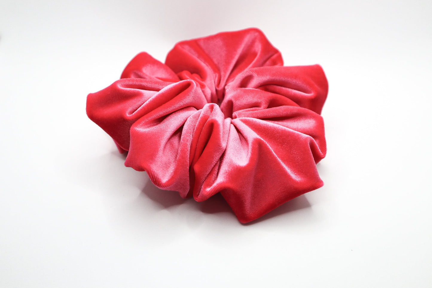 Hailey Velvet Scrunchie in Rose Pink • Oversized or Mini ♡🌸