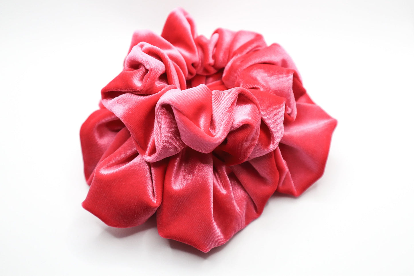 Hailey Velvet Scrunchie in Rose Pink • Oversized or Mini ♡🌸