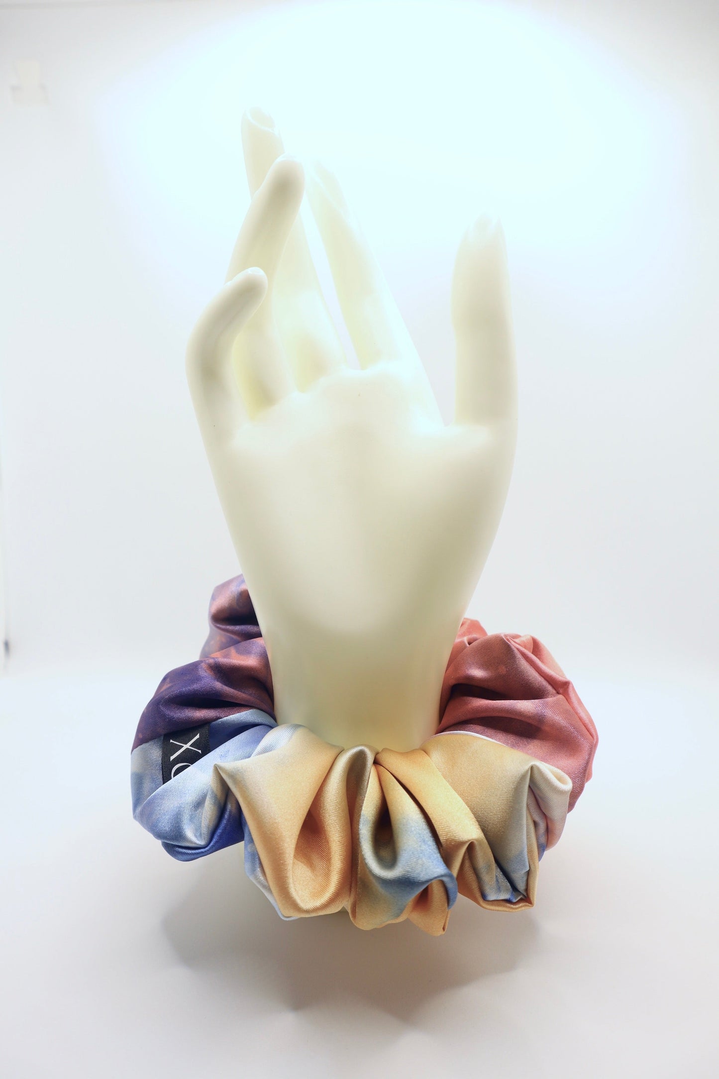 Sunset Oversized Scrunchie • Satin Tie Dye ♡🌅