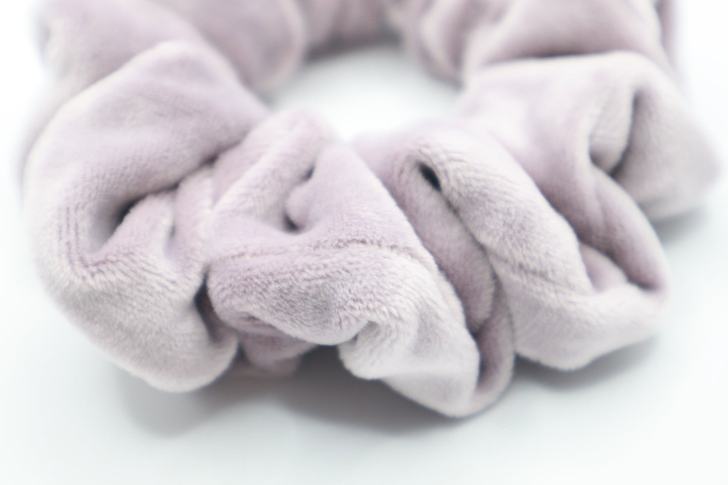 Zara Stretch Velvet Scrunchie in Dusty Lavender – Oversized or Mini 💜✨