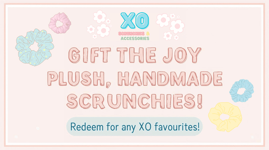 XO Scrunchies Gift Card – Fluffy Hair Love in Every Amount! 💜🎁